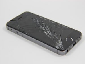 téléphone cassé
